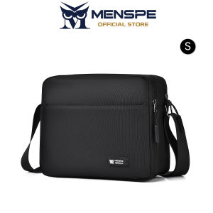 MENSPE Mens Bag Fashion Single-shoulder Bag Horizontal Multi-pocket Messenger Bag Casual Simple Large Capacity Bag Portable Crossbody Bag Shoulder Business Bag
