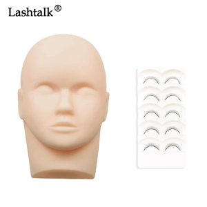 Mô Hình Đầu Tập Nối Mi Handmade Lashtalk Gradient Training Dành Cho Người Mới Bắt Đầu Dành Cho Sinh Viên Ngành Làm Đẹp