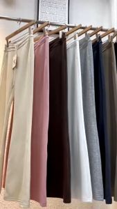 Fancy Fashion กางเกงยายาวขาม้าน้อยผ้าวอร์มอย่างดีป้าย สวยมากงานยืดหยุ่นใส่สบายนุ่มมาก