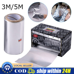 【Local Delivery】 1 Roll Aluminum Foil for Hair Highlights Perm Tint Hair Styling Coloring Highlight Nail Art Hair Salon Tools Hairdressing Accessories ZZY-Hair-Foil