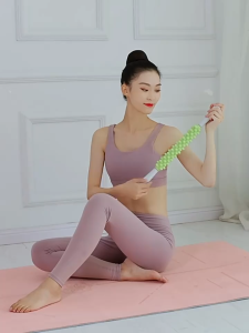 Yoga massage stick mace massage roller non-slim calf muscle relaxation artifact roller thigh