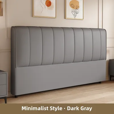 SHANNAIER | Soft Padding Modern Minimalist Double Headboard Washable Headrest