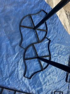 แม่พิมพ์ลายคอนกรีต แม่พิมพ์ลายพื้นทางเดินปูนซีเมนต์