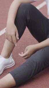 AFKAR CLOTHES AKIO PANTS - Celana 7/8 Baby Terry & Ankle Pants