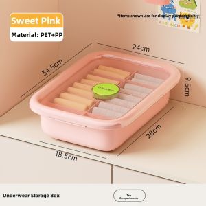 Insect-Resistant Underwear Socks Divider Box