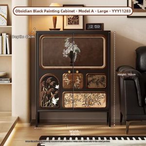 Retro Style Multi-functional Storage Cabinet