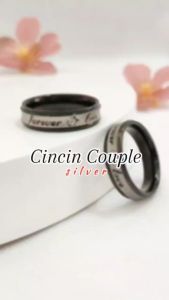 Cincin Mata Satu Harga & Cincin Couple Titanium Stainless Steel
