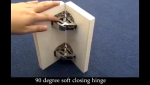Self closing door hinges 90° Concealed Hinges Cabinet Cupboard Door (with screw)