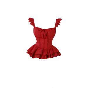 Hela Sweetyเผ็ดออกแบบบินแขนSashฤดูร้อน 2024 Pure Desireชุดผู้หญิงPlusขนาดเสื้อผ้าเดินทางสไตล์A-Lineกระโปรง