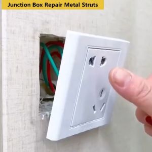 ชุดซ่อมกล่องไฟแบบฝังผนังปูน   / ชุดซ่อมกล่องคาสเซ็ท (ชุบกราวาไนท์)