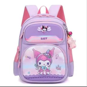 Tas Ransel Kuromi Ransel Anak Sekolah Perempuan PAUD TK SD
