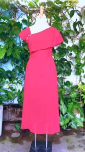 Đầm Trung Niên Màu Sắc Trẻ Trung Tươi Sáng Họa Tiết Sang Trọng Đi Làm Đi Tiệc Cho Mẹ U50 tm1060