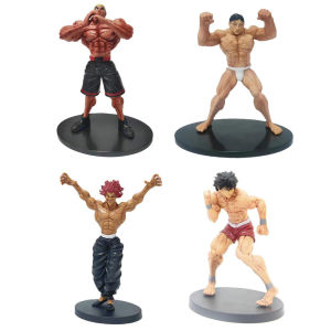 Bandai | Baki the Grappler hanma baki Hanma Yujirō Hanayama Kaoru Jack Hanma Action Figure Model Collection Toys 22CM