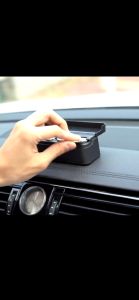 Dita_shop กล่องเก็บเหรียญ แบบพกพา สีดํา พร้อมส่ง สําหรับใส่เหรียญในรถยนต์