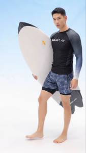 AquaPlay Mens Quick drying Breathable Trendy Brand Beach Pants Personalized Fashion Outdoor Swimming Sports Fitness