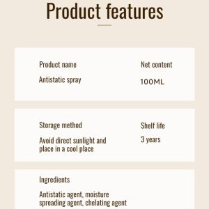 Static Remover Sprays Fabric Conditioner Aromatic Non-toxic Long-lasting Anti-static Spray For Clothes Hair Quick Static Electricity Removal Items