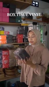 Kotak Tisu Vinyl: Kerajinan Jogja yang Elegan & Fungsional