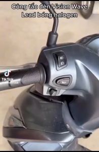 Công tắc mở đèn kiêm fa cos  VISION mới / WAVE 110 mới  / BLADE / nút mở đèn VISION / WAVE A 110 / công tắc 3 chế độ