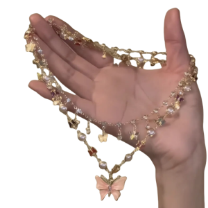 Dây Chuyền Zircon Shell Tassel Dây Chuyền Cổ Dây Chuyền Áo Len Dây Chuyền Xương Đòn Mới Dây Chuyền Thời Trang Nữ Dây Chuyền Hợp Kim