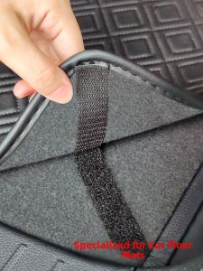 3M Magic Tape Car Foot Mat Special Adhesive Back Black Son-Mother Buckle Traceless Self-Adhesive Strip for Car Fixation