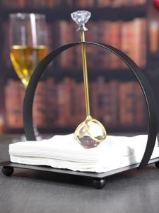 Stainless Steel Tissue Napkin Paper Serviette Dispenser Table Paper Towel Holder Kitchen tissue box Home Restaurant Party Decor