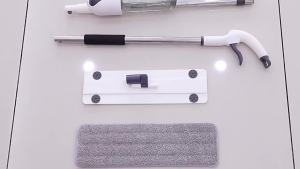 Lazy Household Mop with Static Dust Removal Dual-use for Dry and Wet Horizontal Plate Water Spray Mop