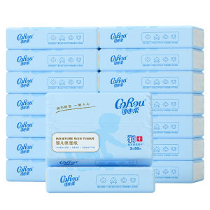 COROU | Soft Baby Care Facial Tissue 80 Sheets