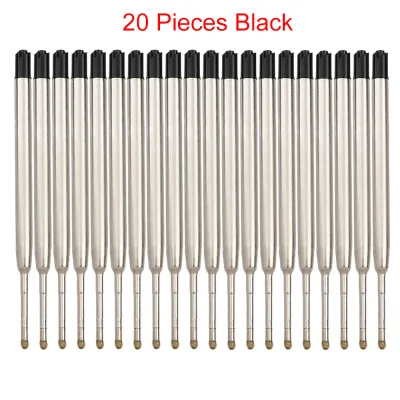98mm1.0mm Ballpoint Pen Refills For Parker Pens Medium Point Blue Red Black Ink Rods For Writing Office Stationery