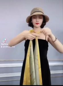 Khăn choàng lụa tơ tằm - Chào Hè