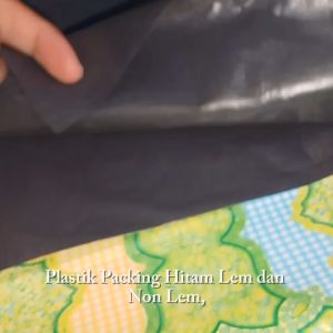 PLASTIK PACKING HITAM 100Lbr 30 x 40cm LEM PEKING PAKING SERBA GUNA EKONOMIS