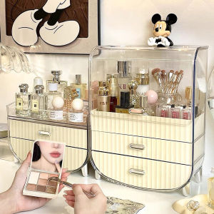 Cosmetic Storage Box Jewelry Nail Lipstick Skin Care Make up Organizer Cosmetic Storage Box Container Kotak Solek 化妆盒