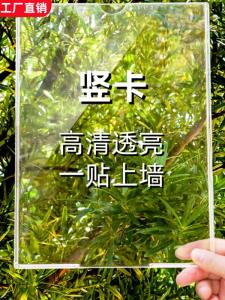 Transparent A4 Paper Protective Cover Hard Shell Document Folder Storage Clip File Folder PVC Material Business Supplies