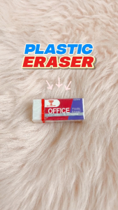 FCI Office Plastic Eraser | White Smooth & Soft Pencil Eraser No Residue for School and Office Use in Drawing and Writing Corrections
