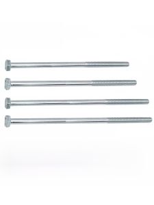 สกรูหกเหลี่ยมภายนอกชุบสังกะสียาว สกรูเจาะผนังยาว 48 เหล็กคาร์บอน มาตรฐานแห่งชาติ สลักเกลียวหกเหลี่ยมภายนอกยาวพิเศษ