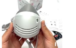 Mặt Nạ Phòng Độc Nửa Mặt Bằng Vải Cotton Chống Bụi Cho Công Nghiệp Xây Dựng Chống Bụi Khói Mù An Toàn Chống Khí Độc Hóa Chất