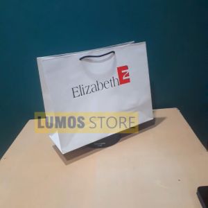 Paper Bag Elizabeth Landscape Putih 2 Sisi