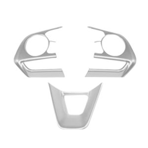 For Toyota Rav4 XA50 Corolla E210 2019 2020 2021 2022 2023 2024 2025 ABS Car Steering Wheel Button Panel Sequin Cover Frame Trim