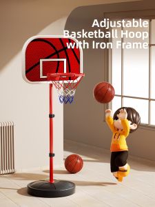 YISBRO | Portable Indoor Outdoor Basketball Hoop For Toddlers Adjustable Weight