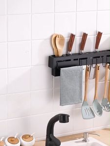 Multi-function Rack Wall-Mounted Chopsticks Knife Integrated Storage Rack Knife Rack kitchen Supplies Organizers