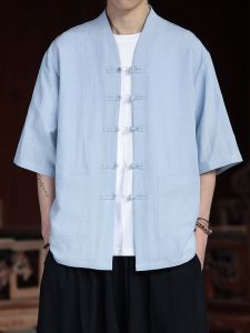 JIARONG | Cool Lightweight Linen Summer Shirt for Men
