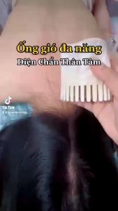 Dụng Cụ Ống Gió Đa Năng Sừng Loại Ngắn Khai Thông Kinh Lạc Diện Chẩn Thân Tâm