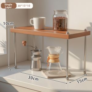 Desktop Display Storage Rack for Teacups Coffee Cups and Water Cups