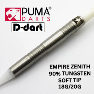 TUNGSTENS SOFT TIP DART - 18G/20G EMPIRE ZENITH 90% TUNGSTEN SOFT DARTS (ARROW DART LEMBUT)