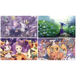 Bandai | Pokemon TCG Battle Mat Chống Trơn Trượt Bàn Chơi Game Thảm Cao Su Acerola Gengar Mimikyu Thiết Kế Anime Quà Tặng Bộ Sưu Tập Đồ Chơi Thẻ Thảm