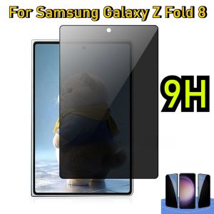 1/3PCS Anti Spy Privacy Tempered Glass Protectors for Samsung Galaxy Z Fold 8 Ultra 7 6 5 4 3 2 Screen Film Cover Scratch Proof