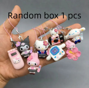 Sanrio | New In Stock Kt Cat Meileti Limited Edition Heisei Spicy Girl Series Blind Box Cute Bag Pendant As A Holiday Surprise Gift
