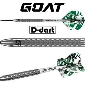 GOAT STEEL TIP DARTS - 22G/24G Fairway V2 90% Tungsten Dart Set Original Steel Dart (ARROW DART KELULI)