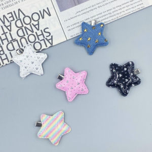 Sweet Y2K Millennial Style Student Girl Heart Hair Clips Side Bangs Edge Clamps Adorable Trendy Fashion Accessories