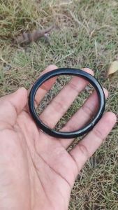 Gelang Akar Bahar Tali Arus Hitam Model Engsel