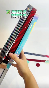 【 In Stock 】Sports Pickleball Racket Protection Strip Luminous Laser Racket Protective Decorative Professional Grade Sports Equipment Racket Edge Wrapping Strip Jalur Perlindungan Raket Pickleball 匹克球拍保护条